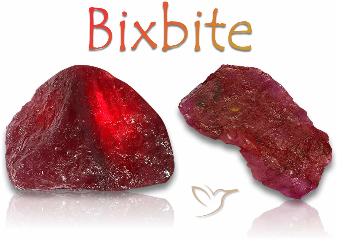 Pietre Bixbite grezze