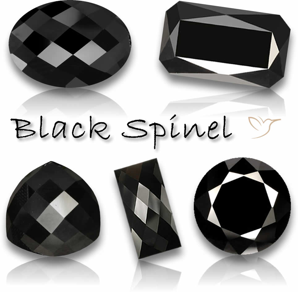 Pietre preziose di spinello nero in vendita