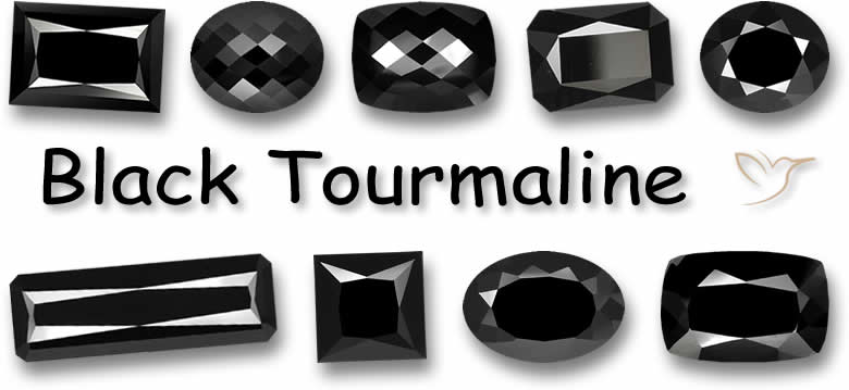 Acquista gemme di tormalina nera