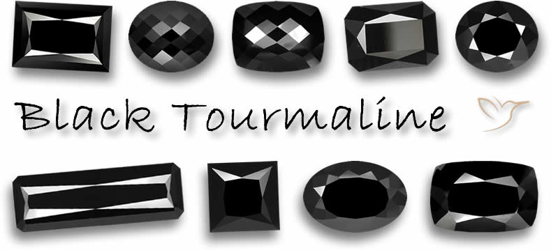 Acquista pietre preziose di tormalina nera