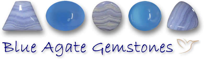 Acquista pietre preziose di agata blu
