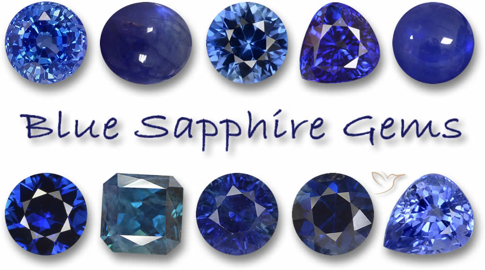Acquista gemme di zaffiro blu
