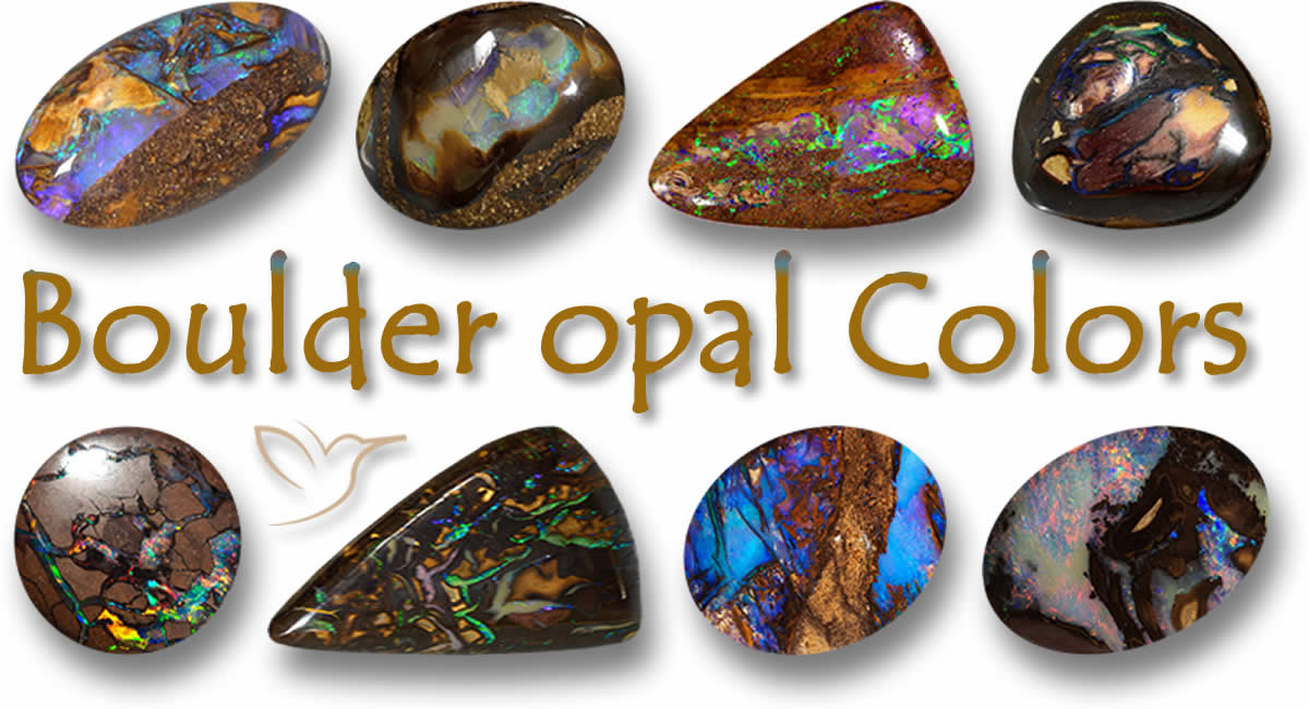 Acquista pietre preziose di opale Boulder