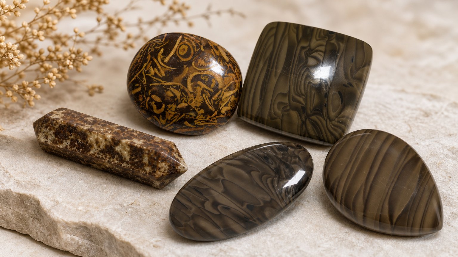 Gemme di diaspro marrone naturale - guida all'acquisto