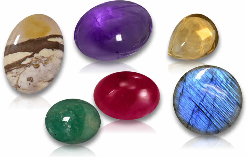 Pietre preziose naturali cabochon