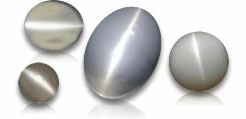 Gemme di pietra di luna occhio di gatto
