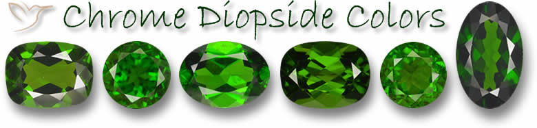 Colori Cromo Diopside
