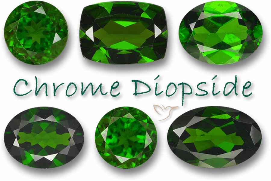 Cromo Diopside in vendita