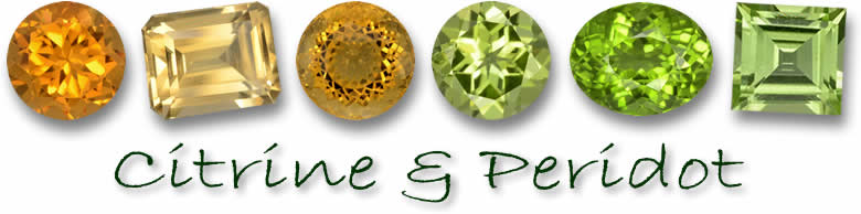 Citrino e Peridoto