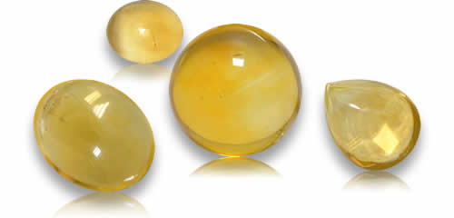 Negozio Citrino taglio cabochons Pietre preziose