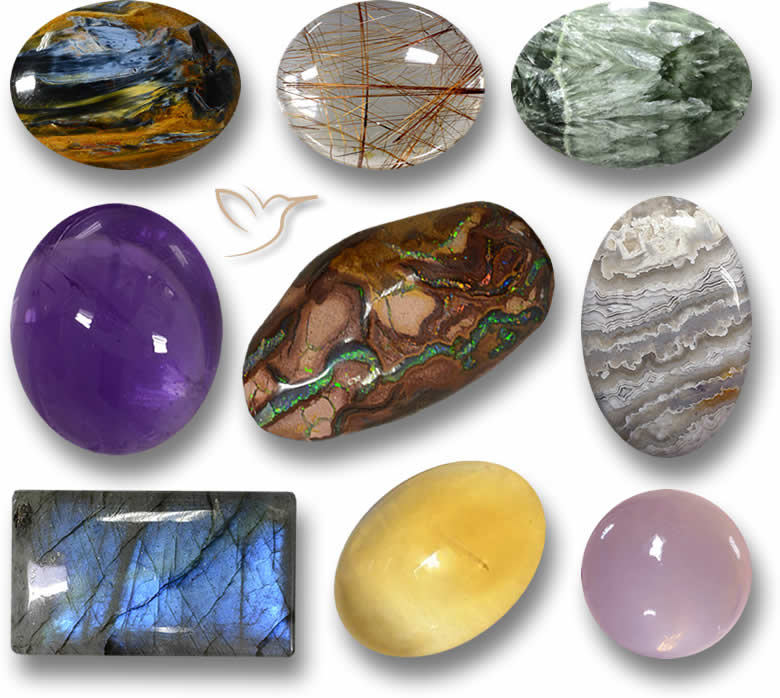 Pietre preziose cabochon