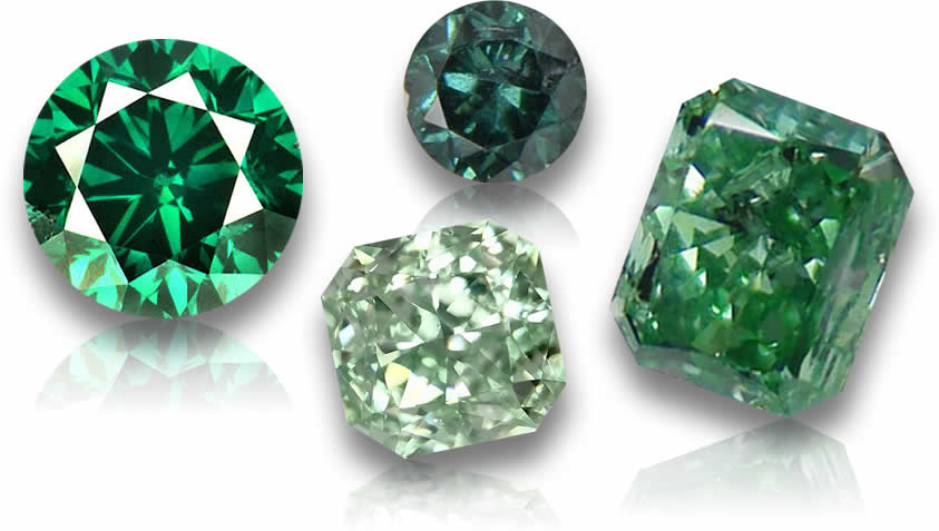 Diamanti verdi in vendita