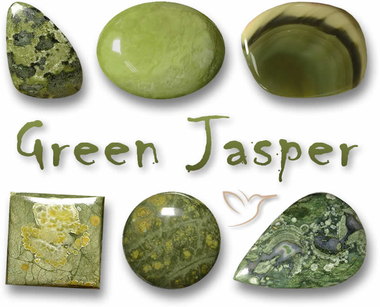 Acquista pietre preziose di diaspro verde