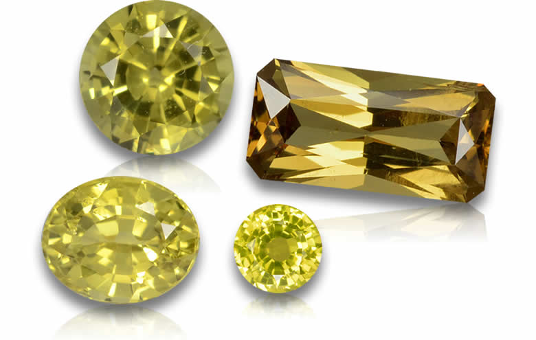 Grossularite Garnet Gemstones - Natural, Certified