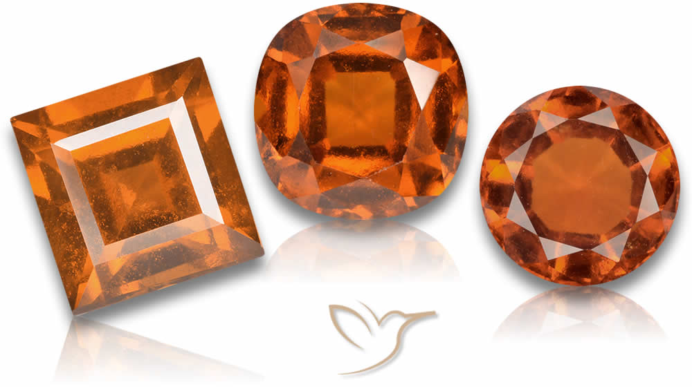 Granato hessonite naturale