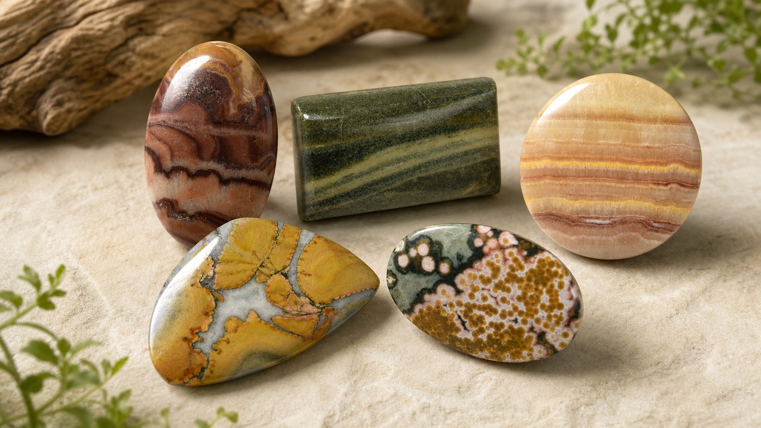 Gemme di diaspro naturale - guida all'acquisto