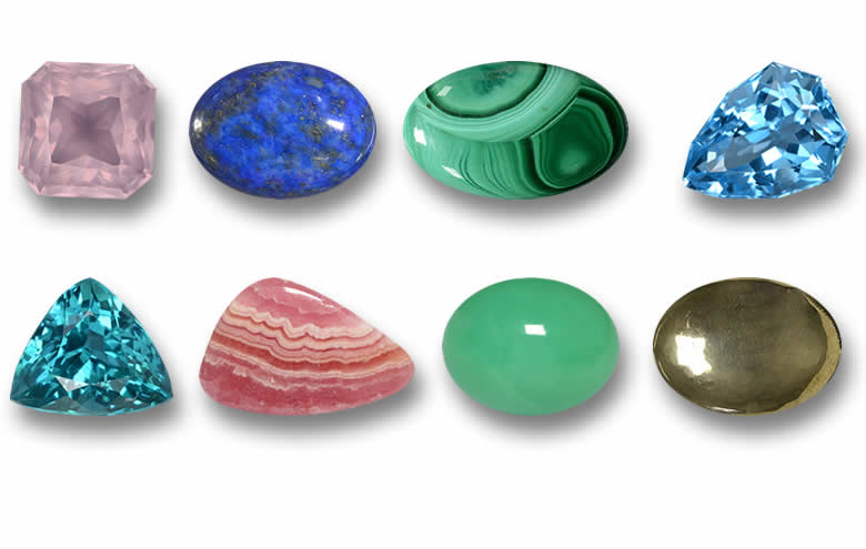 Grandi pietre preziose sciolte per gioielli importanti e da collezione