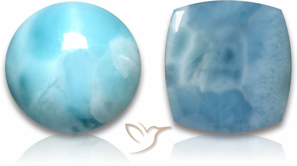Pietre preziose di pectolite/Larimar