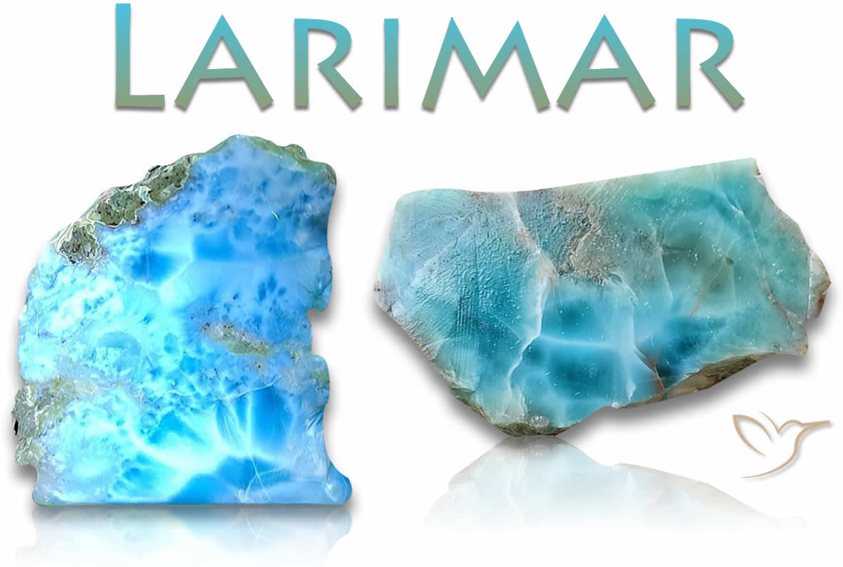 Pietre grezze Larimar