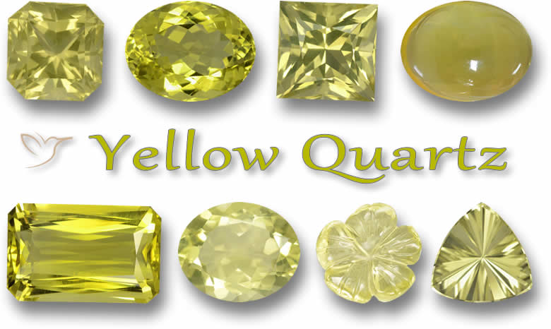 Acquista gemme di quarzo giallo limone