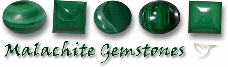 Pietre preziose di malachite