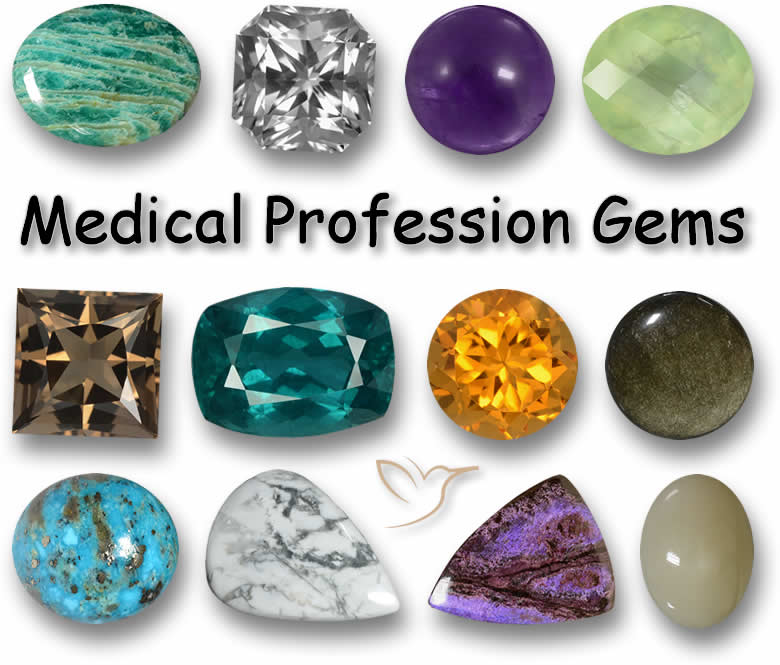 Pietre preziose per la professione medica