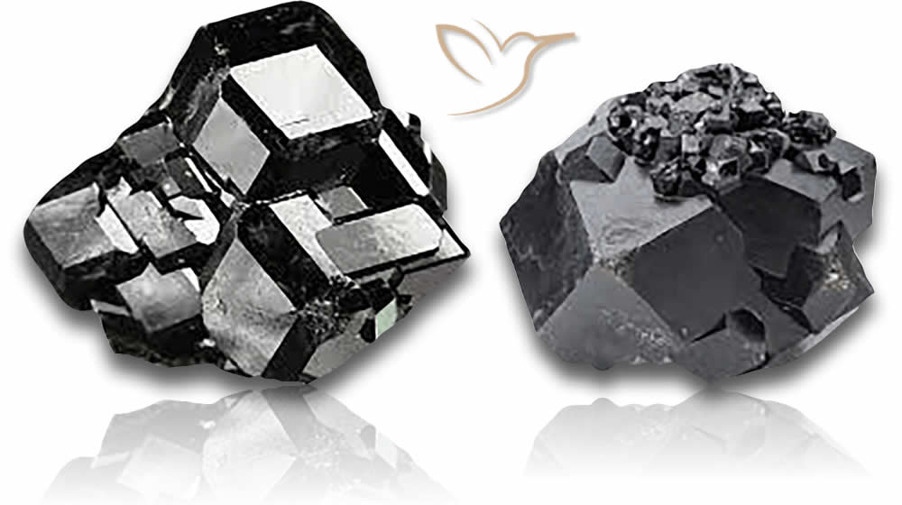 Pietra grezza di melanite
