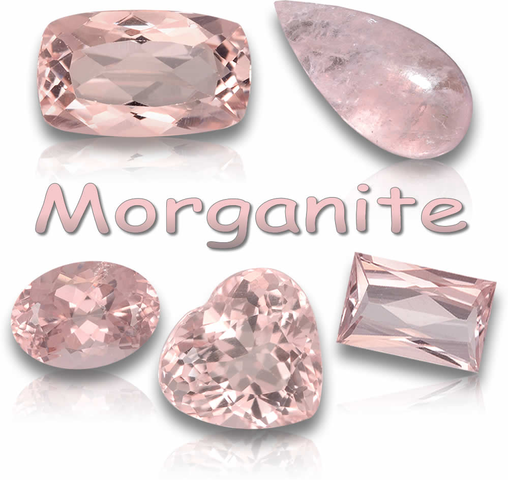 Gemme naturali di Morganite