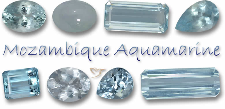 Acquista pietre preziose acquamarina del Mozambico