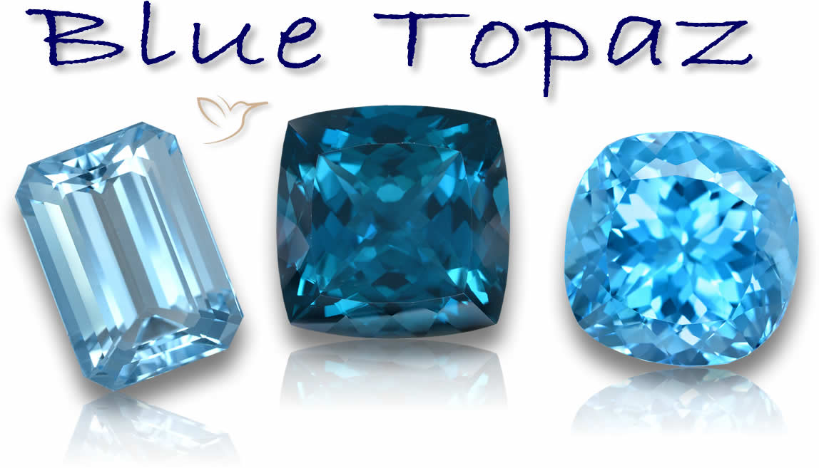 Topazio azzurro naturale