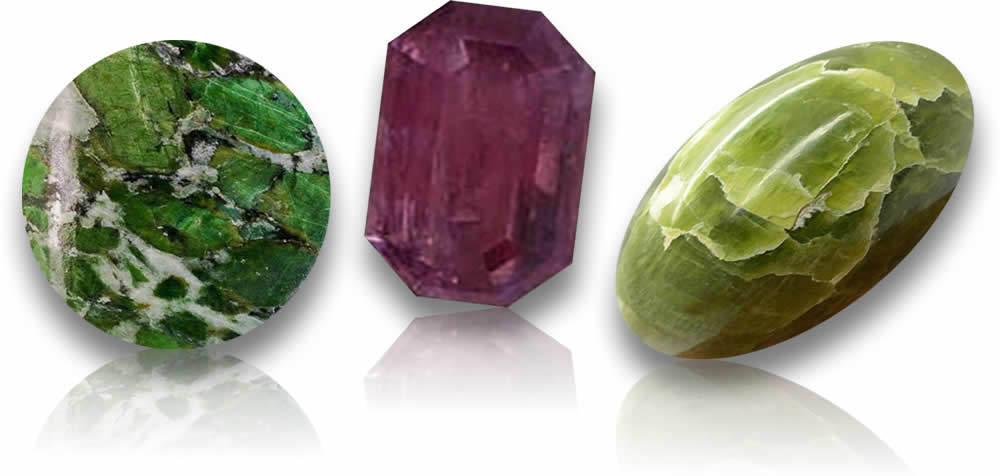 Gemme di tremolite