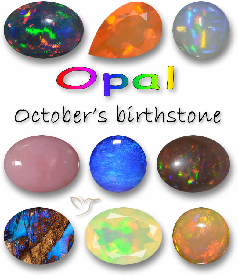 Opale: pietra portafortuna di ottobre