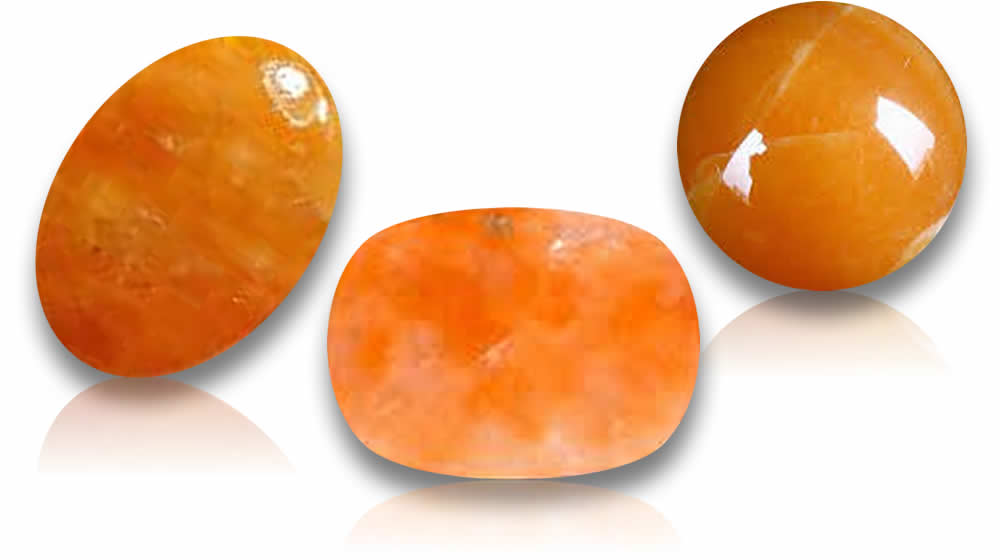 Acquista pietre preziose di calcite arancione