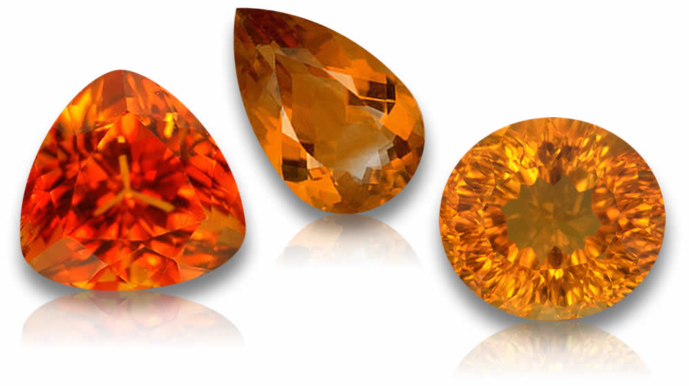 Acquista pietre preziose di citrino arancione