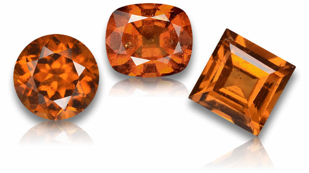 Acquista pietre preziose di granato hessonite