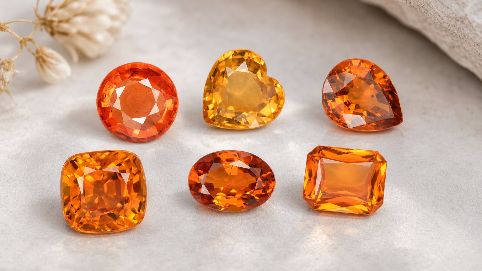 Zaffiro arancione naturale - guida all'acquisto