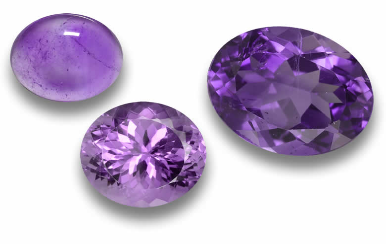 Loose Oval Amethyst: Purple Amethyst Stones for Jewelry, Wholesale Oval Amethyst