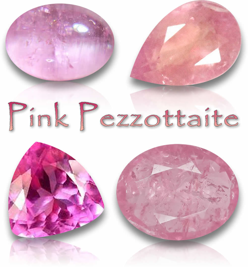 Pietre preziose Pezzottaite rosa naturale