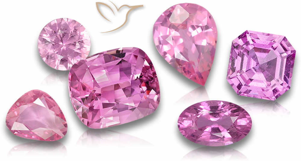 Zaffiro rosa naturale