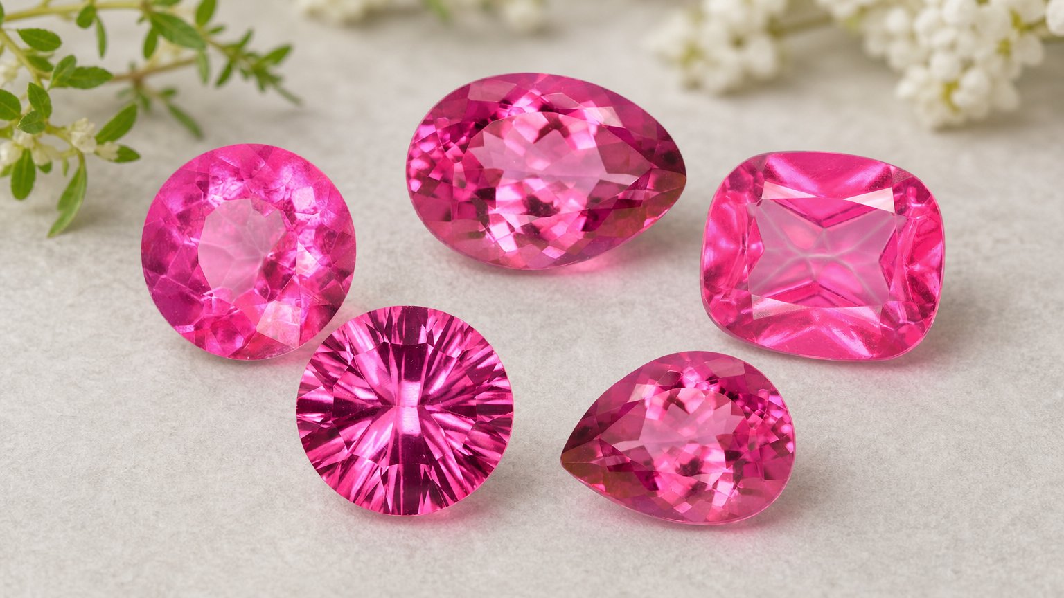 Guida all'acquisto di gemme di topazio rosa naturale