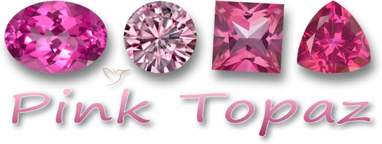 Pietre preziose di topazio rosa