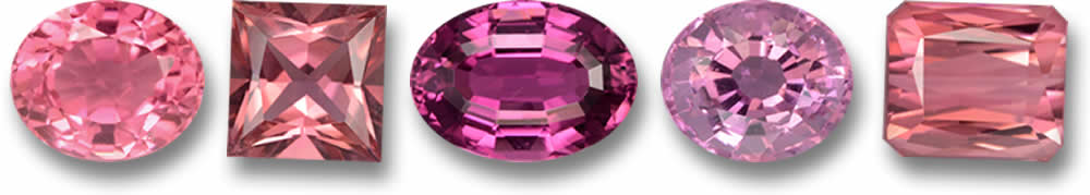 Gemme di tormalina rosa