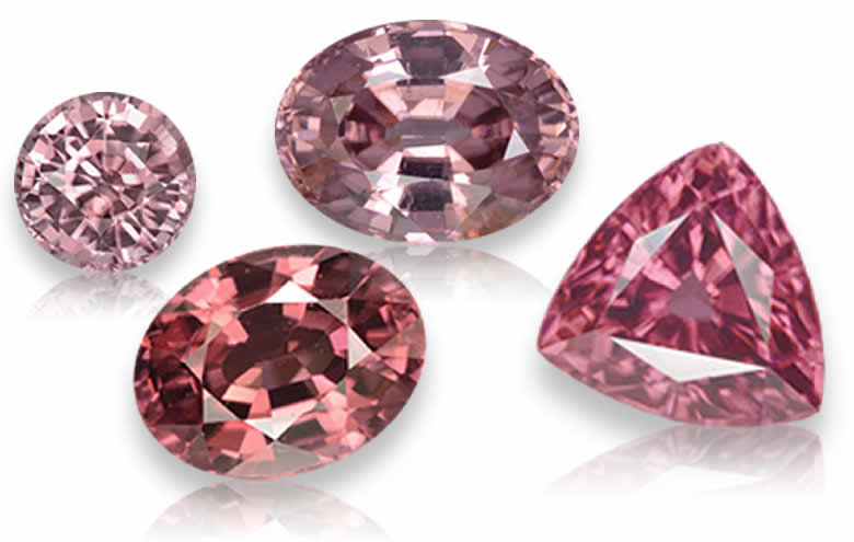 Shop Loose Pink Zircon, Natural Pink Zircon, Faceted Zircon Gemstones for Jewelry