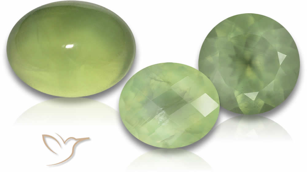 Pietre preziose di prehnite