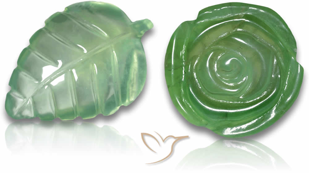 Pietre preziose di prehnite