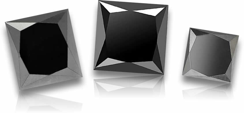 Vendo diamanti neri taglio Princess