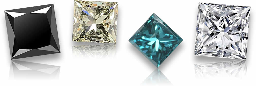 Diamante taglio principessa in vendita
