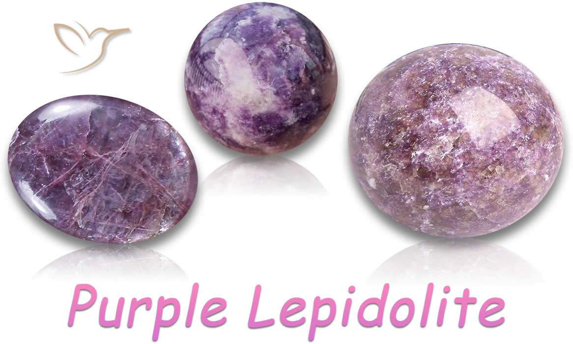 Acquista la lepidolite viola