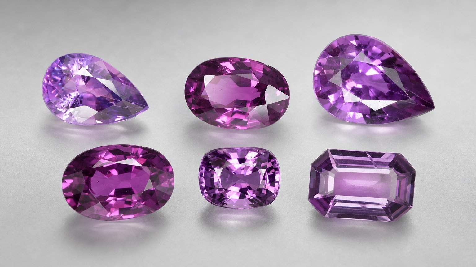 Zaffiri viola naturali: guida all'acquisto