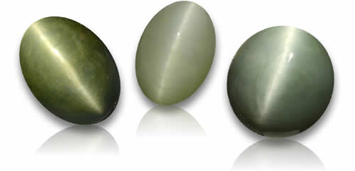 Pietre preziose di quarzo Cat's Eye